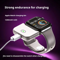 For Apple Watch wireless charger Apple Watch S9 44mm 45mm 49mm Smart outdoor sports portable wearable wireless charging bank