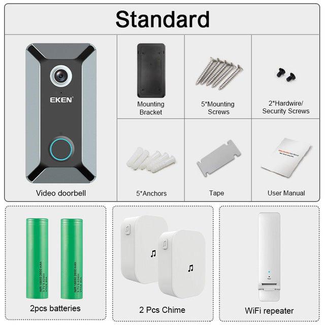 Waterproof Wireless Doorbell Camera