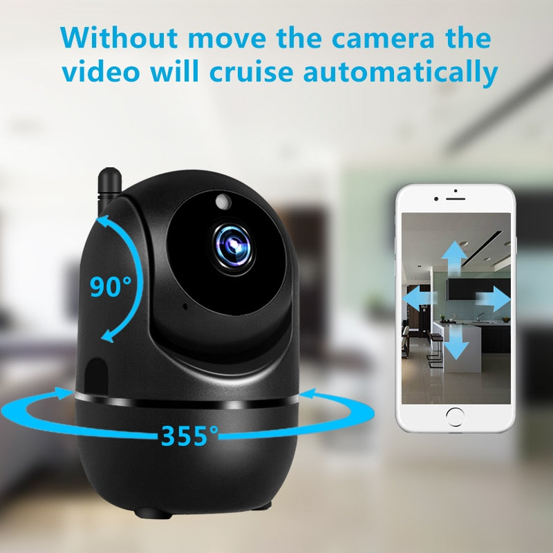 Auto Tracking Security Surveillance Camera