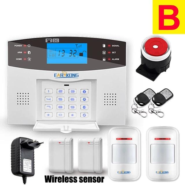 Wired & Wireless Security Alarm