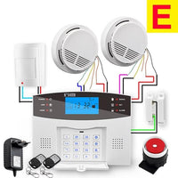 Wired & Wireless Security Alarm