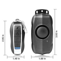 USB Charging Wireless Remote Control Vibration Alarm