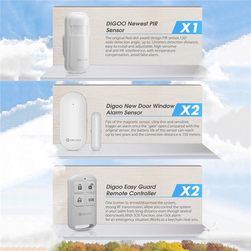 Home Security  3G Version Alarm System