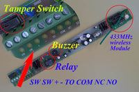 Detector de movimiento por haz infrarrojo