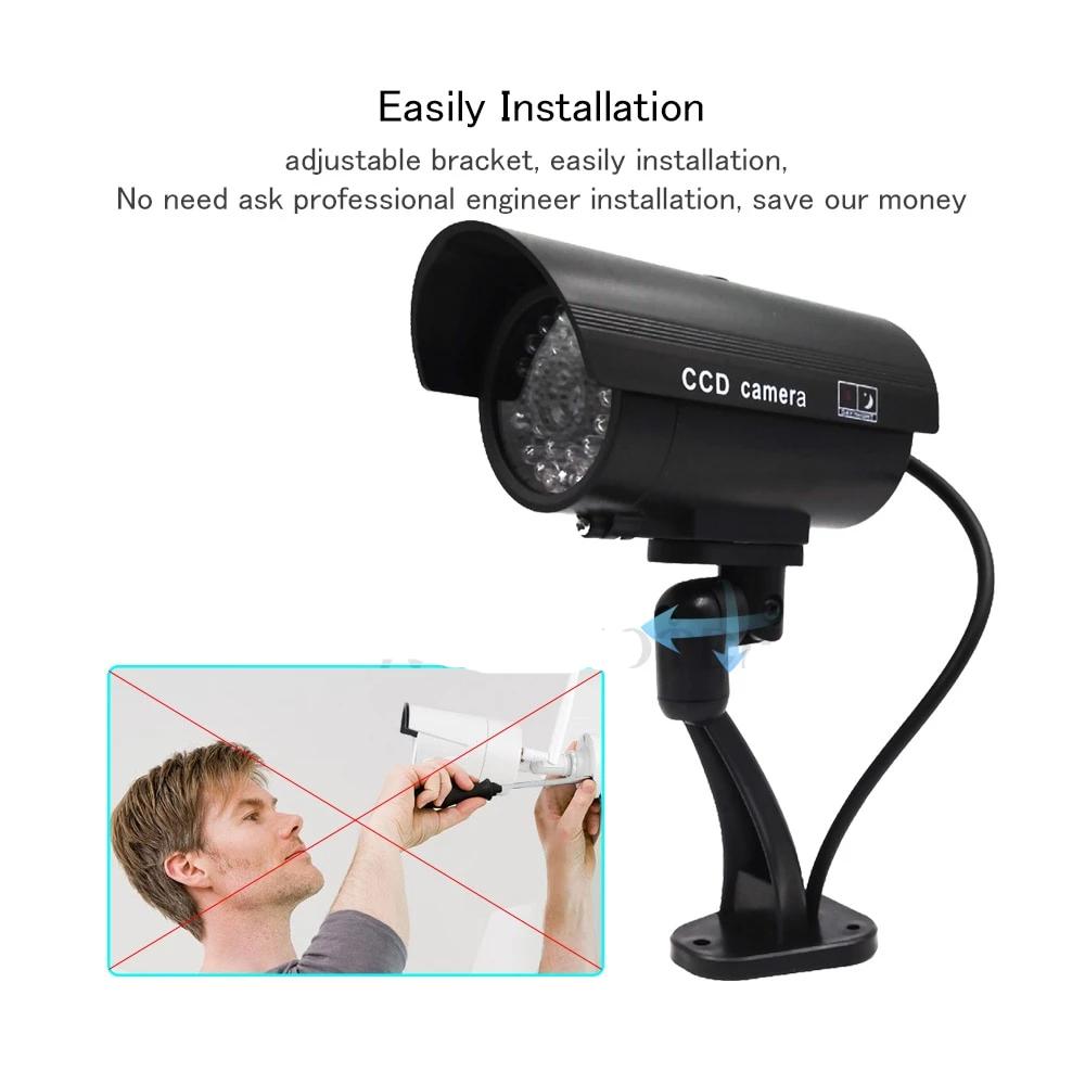 Outdoor Fake Camera Home Security Surveillance Video