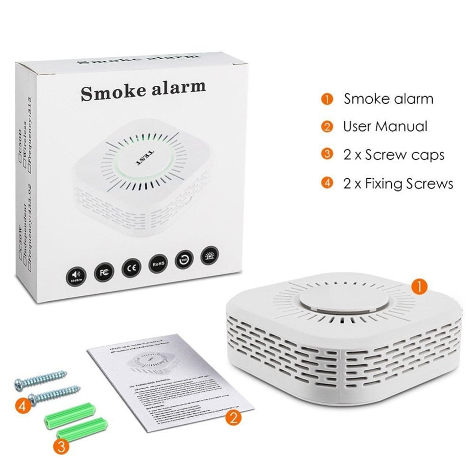 Wireless Smoke Fire Sensor