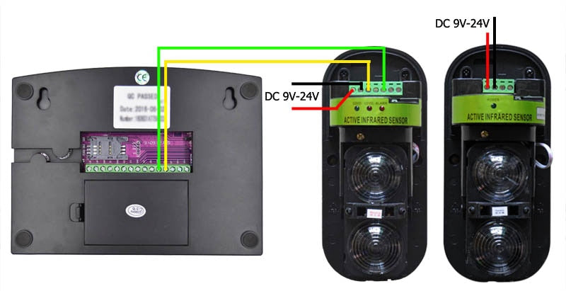 Wired & Wireless Security Alarm