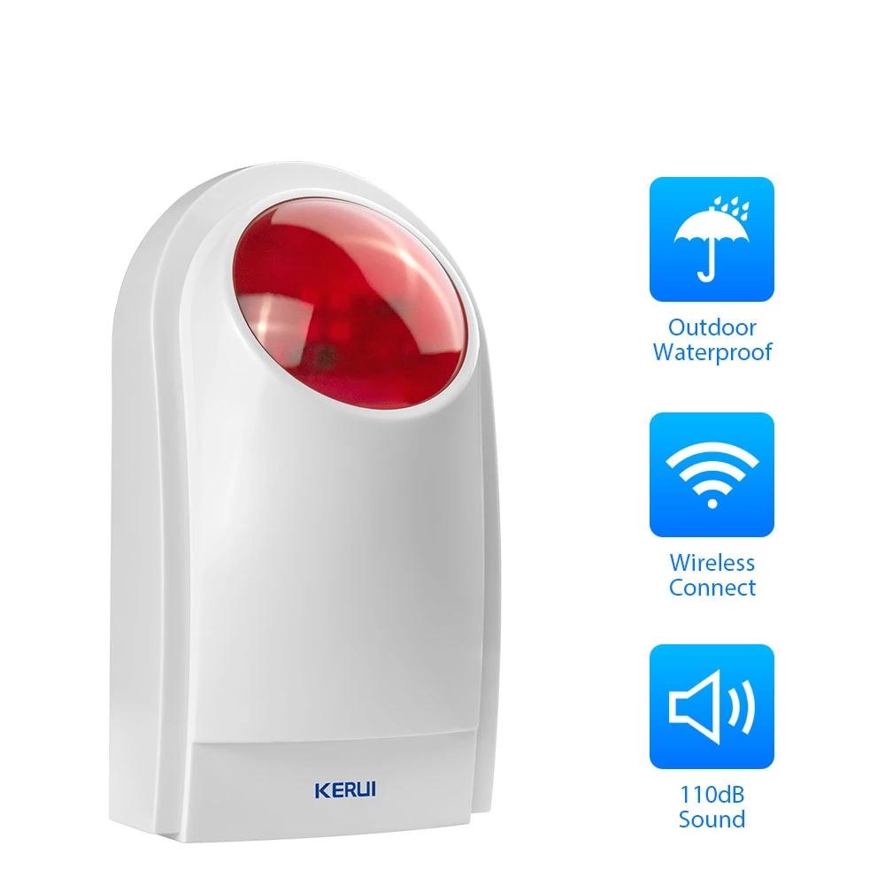 Wireless Outdoor External Flash LED Alarm