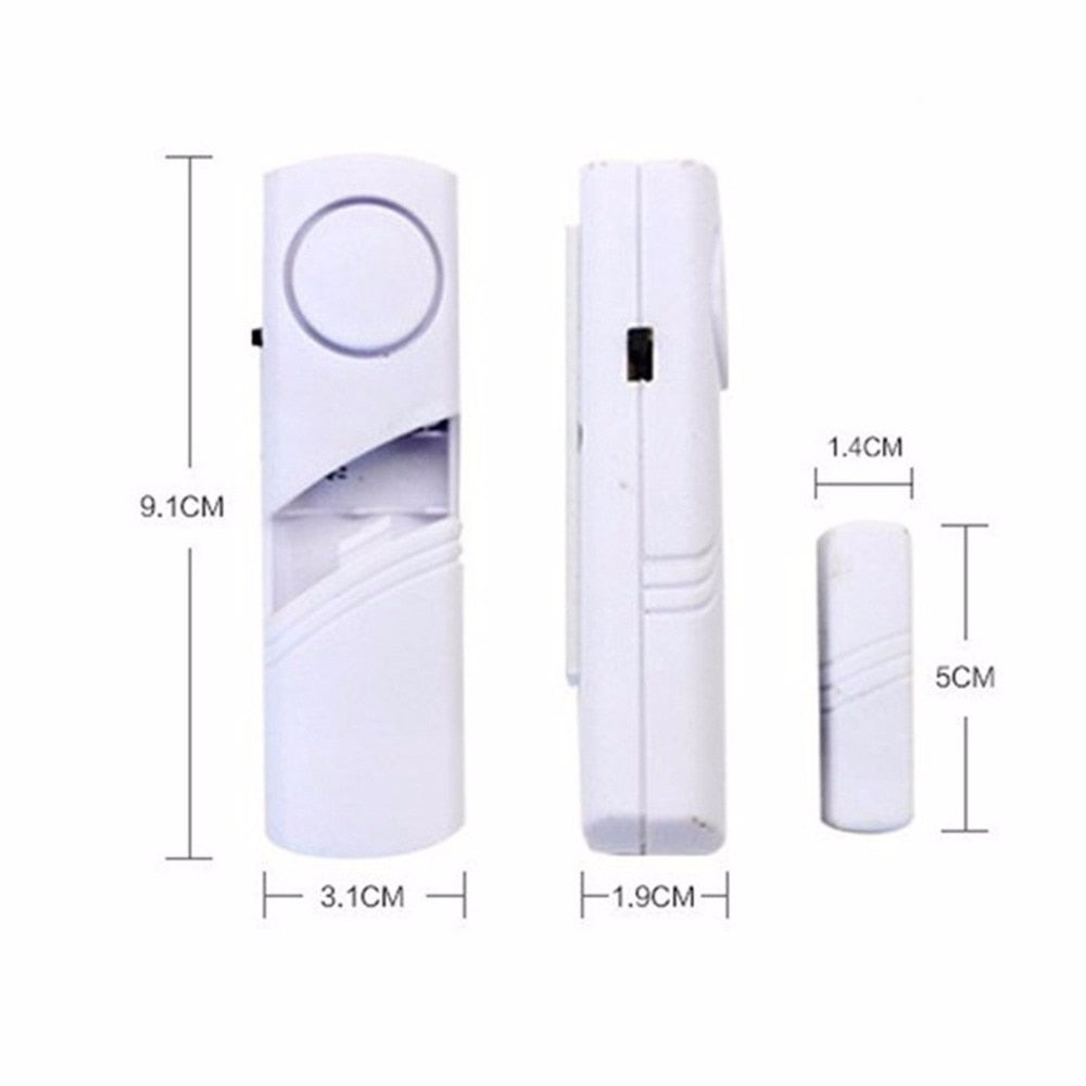 Wireless Burglar Alarm With Magnetic Sensor