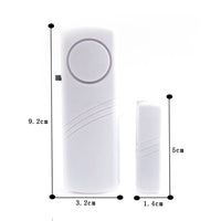 Wireless Burglar Alarm With Magnetic Sensor