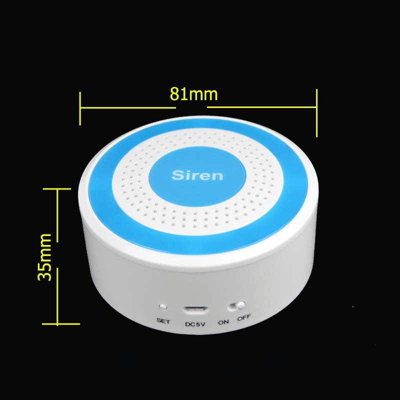 Sound and Light Siren Home Security